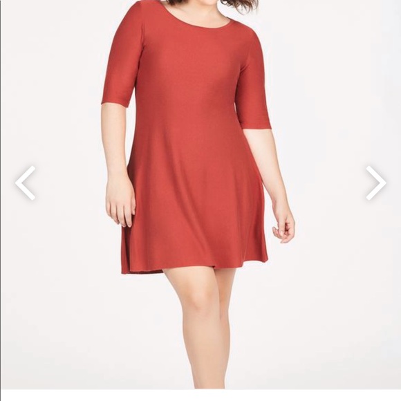 Misses Flare Sweater Dress - Picture 6 of 8